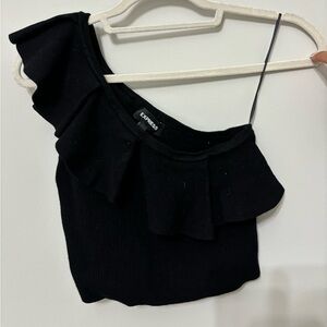 Express one sleeve top